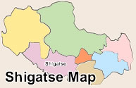 Shigatse Map